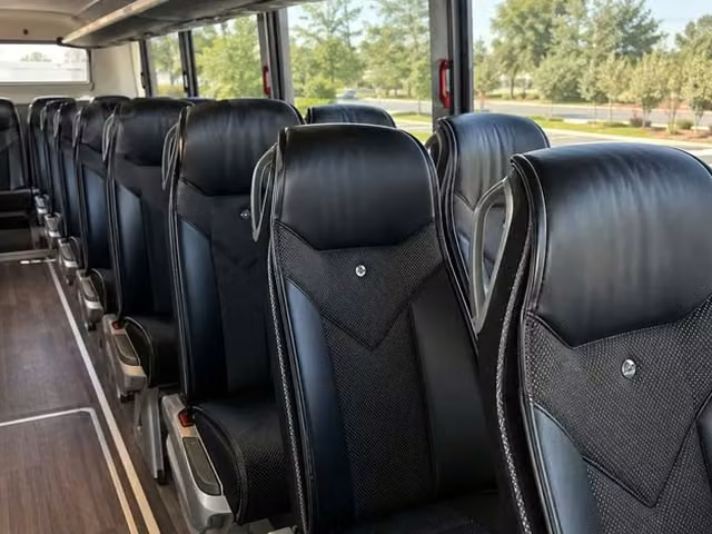 bullhead city charter bus interior